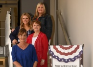 The American Heritage Bank staff is gearing up for their 23rd annual fireworks extravaganza. (Pictured top to bottom; Jennifer Dilley, Betty Calley, Stephanie Walters, Kristina Hillhouse)