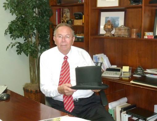 Jack Selby’s top hat reminds him of the hard work and attention to detail that is required with each and every funeral.