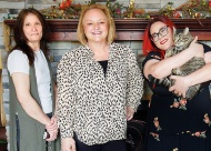 The caring hearts at Angel’s Pet Funeral Home and Crematory are Michelle Storey, Angel Askins, Jessie Rogers holding Leroy, and Crosby who is Angel’s faithful Bernese Mountain dog.
Value News VN Magazine and Values Inc. photo, April 2026.