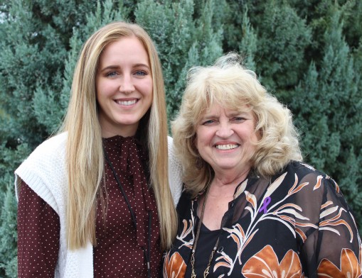 Safenet Services Development Specialist Alexandra Seifried (left) and Executive Director Donna Grabow.