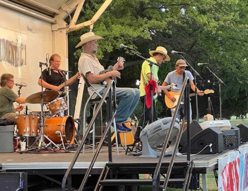 Tuesdays in the Park will feature live music, food trucks, children's activities, and a community raffle. Photo courtesy of Arts@302.