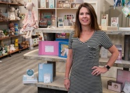Owner Cari Bohannan recently openened a baby item only business, The District Baby, only a few doors down from her boutique, The District on Main.