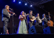 Rhonda Vincent and The Rage during the 2025 Bluegrass & Chili Festival. Photo courtesy of the Bluegrass & Chili Festival, August 2026.