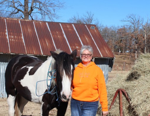 OK40 Ranch Owner Debbie Hunter.