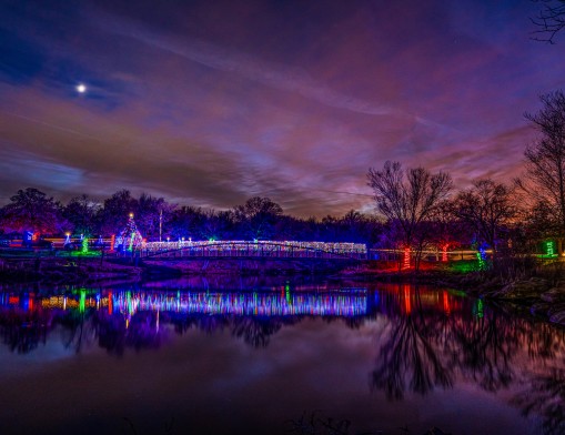 Beginning Wednesday, Nov. 23, visitors can drive through Claremore Lake Lights from 5 to 10 p.m.
