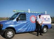 Jordan Raper is a certified technician of family owned Aire Serv Heating & Air Conditioning.