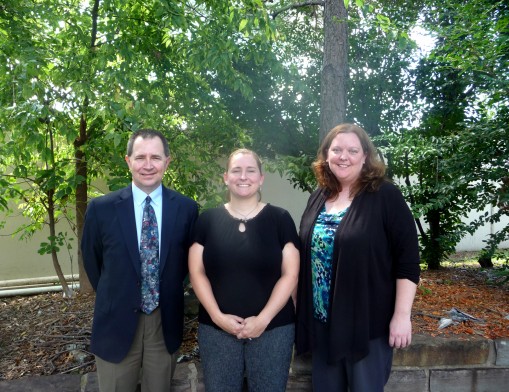 The children’s care team at Strength of Mind Behavioral Health includes (L to R): Tracy Loper, M.D.; Ashlee Graham, P.A.-C.; and Angela McConnell, APRN.