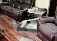 The experience of a severe weather event can be overwhelming. For example, a Cornerstone Chimneys customer related that when lightning struck her chimney the glass fireplace doors were forced from its hinges flying across the room and striking her recliner.
Photo courtesy of Cornerstone Chimneys, June 2026.