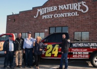 Mother Nature’s Pest Control & Lawn Care department managers include: Brent Pressnall, pests; Tom Sevitts, lawn; David Grady, human resources; and (not pictured) Andrea Monks, office manager. Sheila Disler is communications 
director, and Justin Buckmaster is marketing director for Mother Nature’s.
