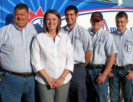 Family owned and operated, the staff of Aire Serv includes owners Randy and Debi Raper and their three sons, Jordan, Colton and Ethan.