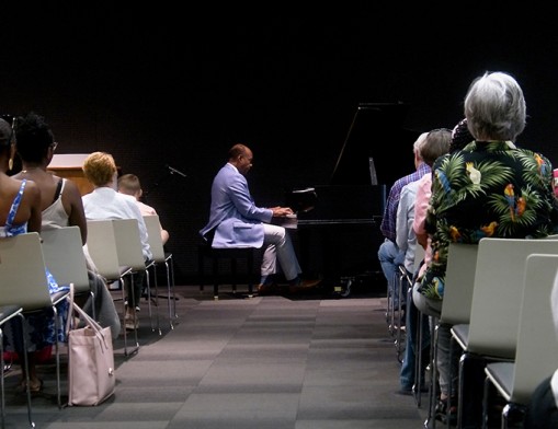 Squeeze a little extra music into your day with Music Sandwiched In from 12:10-12:50 p.m., beginning June 8 and continuing through July 20. Photo courtesy of Tulsa City-County Library, May 2026.