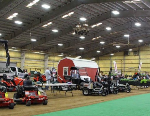 Claremore Expo’s indoor arena is the space to showcase large equipment exhibits.