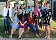 Junior League of Tulsa members (left to right):  Annie Drewry, Lauren Colpitts, Tiffany Landry, Amy Brown, Kelsey Armstrong, Lenoir Reynolds, Rachael Gotcher, Christy Reis, Molly Justice, and Alayna Doiron.  Not pictured: Lesley Bowen, Shelby Calhoun, Courtney Cullison, Catherine Harben, Margaret King, Caitlin Pattillo, Leslie Snider, and Addison Spradlin.
