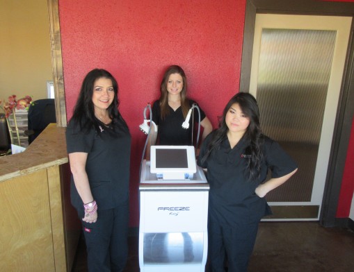 The staff at Face2Facial