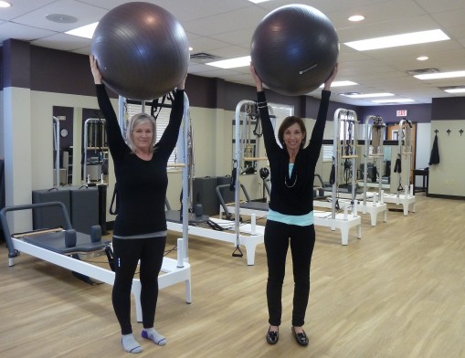 Beth Cassody and Teresa McIlroy put the victorious “V” in their new studio space for VIM 360.