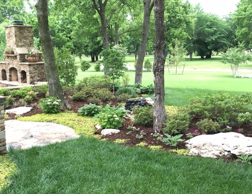 Many gardens and stops on the tour include various plants and flowers.