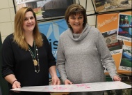 Kendel Stocker, Special Events Manager and Tanya Andrews, Director of Claremore Expo & Tourism Development.