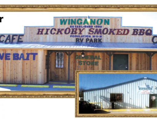 Winganon’s most popular 
location is the Cafe & Bait Store, which Dean Kinzer and family purchased in 2011. Today, the combination café, bait shop and grocery store features an extensive remodeling by Mr. Dean.