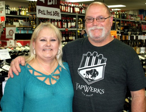 Aspen Liquor Store Manager Paula McCarver and Beer Manager Morris McCarver put a primary focus on customer service.