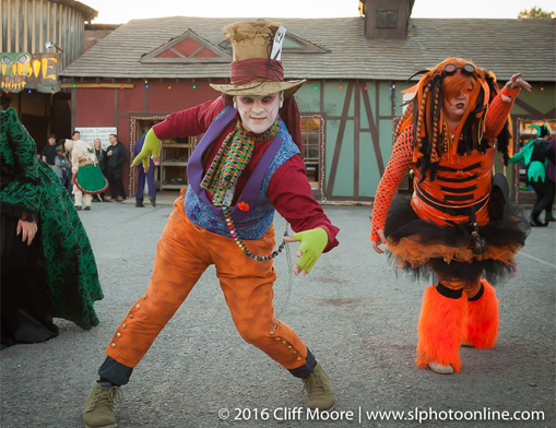 Scary characters of all kinds stroll through the Castle of Muskogee’s Halloween Festival.