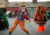 Scary characters of all kinds stroll through the Castle of Muskogee’s Halloween Festival.