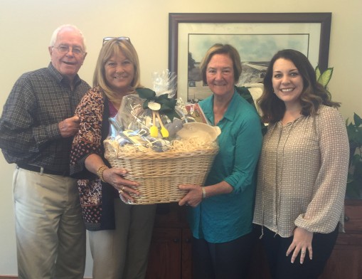 Admirals Banquet and Auction Committee members (L to R): Len Dalquest, Virginia Gibson, Nancy Dalquest and Jessica Wilbourn