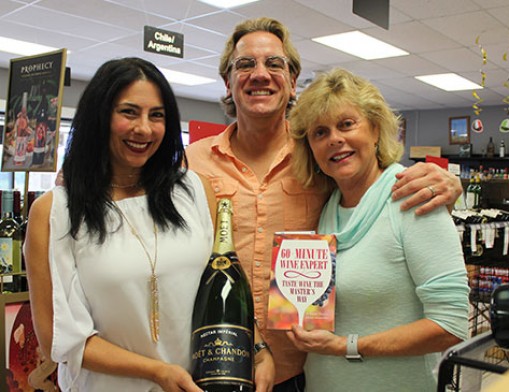 Owners Diane and Christopher Riley and Master Sommelier Randa Warren.