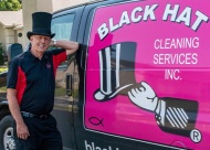 For over 42 years, Black Hat Cleaning Services owner David Harris, Sr. has been serving N.E. Oklahoma.