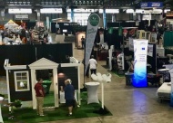 Ample aisle space will allow social distancing while still connecting with exhibitors and activities.