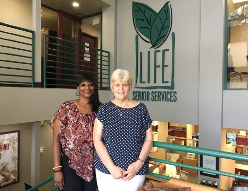 Carol Carter of LIFE Senior Services and Detective Debbie Crisp of TPD’s Senior Safety Unit once again join efforts to present the 2017 Senior Safety and Lifestyle Fair.