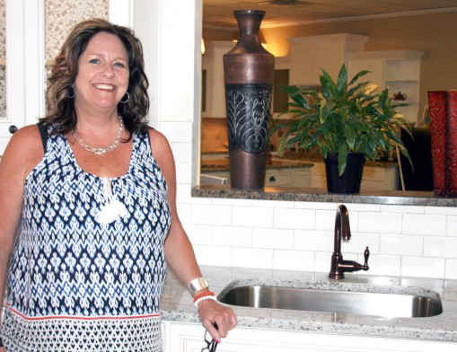 Kitchen Design Specialist Karen Rossi invites you to come to the USA Granite and Cabinetry Showroom to see their great product selectionand  a free estimate to make your dream kitchen come true.