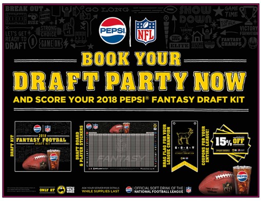 Your B-Dubs Commissioners Draft Kit contains cool stuff to make play “official”.