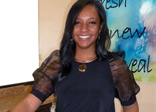 Jasmine Sampson is current on the latest haircutting trends and is eager to try something new.