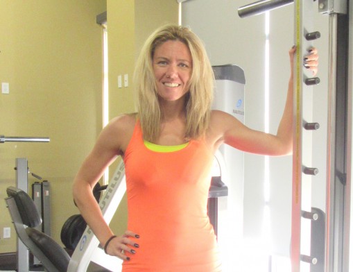 Natalie McIninch, lead instructor at Fitness Time for Ladies.