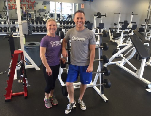 Tara and Chad Gerstmeyer invite you to come in for a tour of Optimal Fitness.