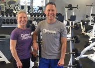Tara and Chad Gerstmeyer invite you to come in for a tour of Optimal Fitness.