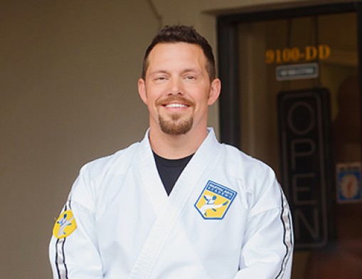 Chris Velez, owner and chief instructor. Values, Inc. & Value News photos, April 2024.