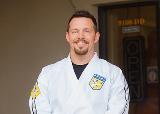 Chris Velez, owner and chief instructor. Values, Inc. & Value News photos, April 2024.