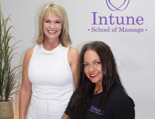 Leslie Cohen and Reva Schumacher offer students personal attention and everything they need to be ready for work as a licensed professional massage therapist.