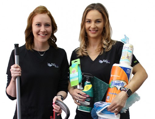 Ashley & Jessica, MWP Professional Cleaning Specialists.