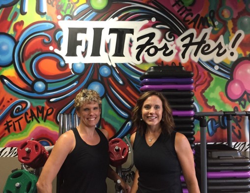 Certified personal trainers Lara Myers and Melinda Young help ladies of all ages, shapes and sizes reach their fitness goals with special boot camps for women and personal training sessions.