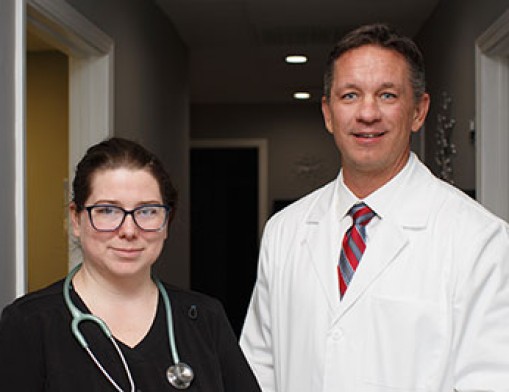 Dr. Chad Keeney and Nurse Practitioner Serena Munoz have served countless individuals in their pursuit of health and wellness. Values, Inc & Value News Magazine photo 2024.