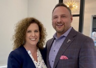 Owners, Kendra and Joel Wiland.