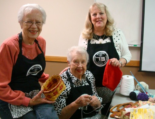 (L to R): Yvonne Dulaney, Mary Ellen Kingdom and Kathy Erwin invite you to OHCE’s annual Friendship Day.