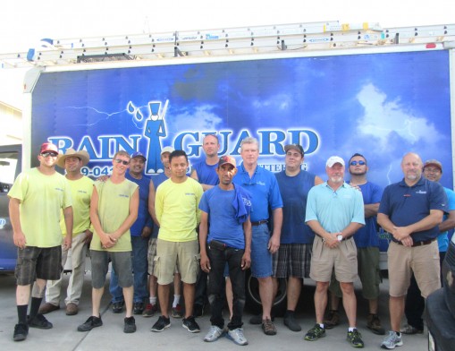 The service and management team of Rain Guard of Tulsa, Inc.