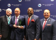 Broken Arrow Mayor Craig Thurmond received the U.S. Conference of Mayors’ 2018 Livability Award in June.