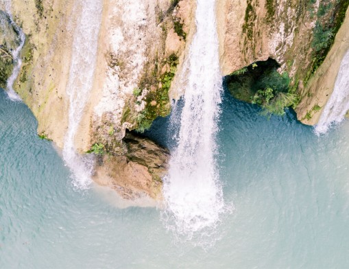 Turner Falls in Davis, Oklahoma.