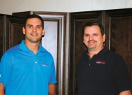 Austin and Gary Gullic, owners of Premium Cabinets.