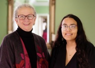 Reynolds Cremation Funeral Services owner Connie Reynolds is with Lezzy Olmedo. They will help you plan your funeral final wishes without paying. Value News and Values, Inc. photo, March 2026.