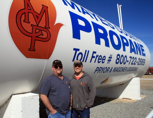 Mayes County Propane owner Taylor McCuistion and son Justin ensure the highest quality products and services to customers.